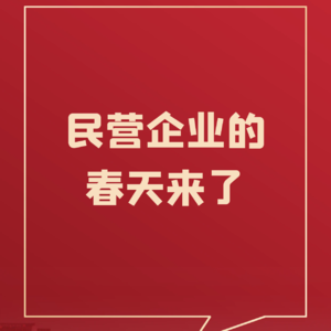 77、民营企业的春天来了