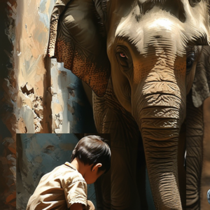 生活给我以痛,我想举起心里的大象...但,是扔向别人,还是耗尽自己,这是一个问题