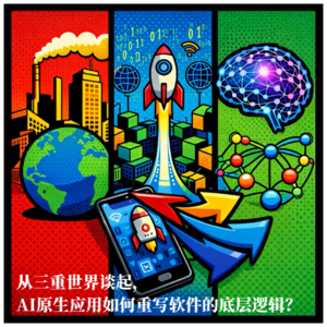 #129 从三重世界谈起,AI原生应用如何重写软件的底层逻辑?