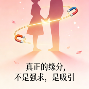 17. 真正的缘分，不是强求，是吸引。