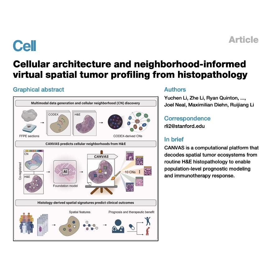 1307-CANVAS: AI-Driven Spatial Profiling episode artwork