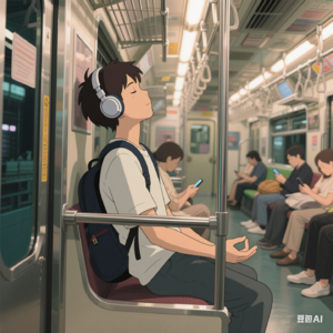 25分钟地铁通勤冥想：戴上耳机，这里就是绝佳的冥想舱 E.11