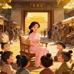 E234 成语故事小屋：门庭若市