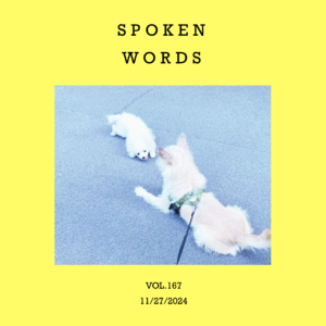 vol.167：是念白，也是诗，或者信