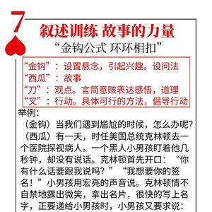 【演讲的艺术】学员训练实录：EP026 “小故事大智慧”学员叙事能力基本功训练