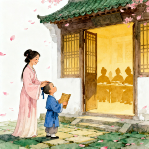 E115 成语故事小屋：孟母三迁