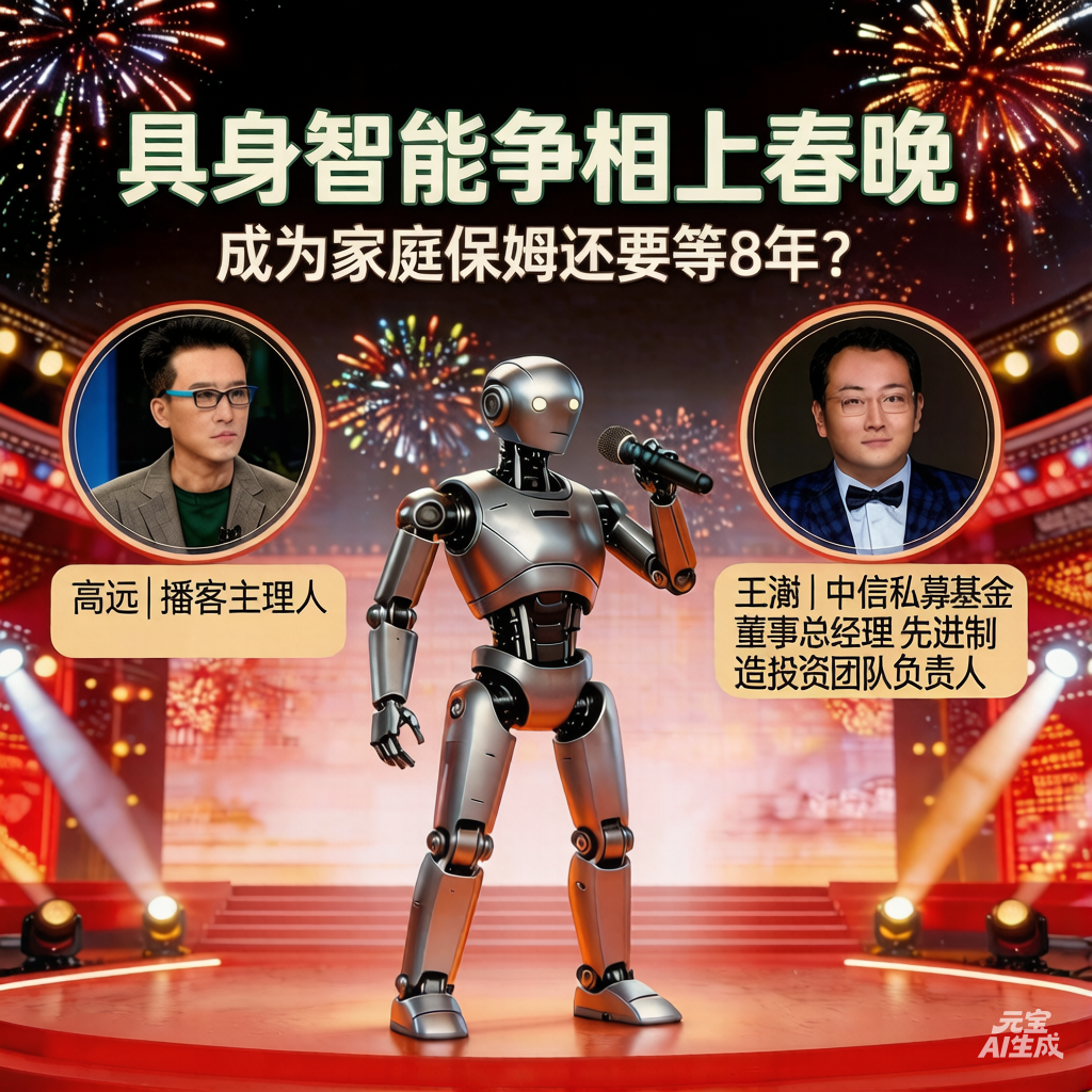 特辑｜具身智能争相上春晚，成为家庭保姆还要等8年？