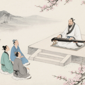 3.孔子讲学:杏坛弦歌,儒风永传
