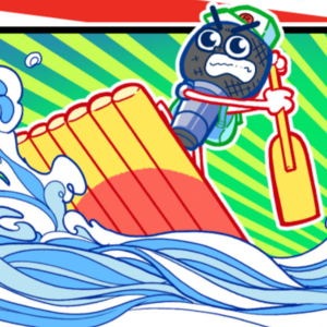 纯自学，也可以看到自己参与的动画播出【漂流10号作品】