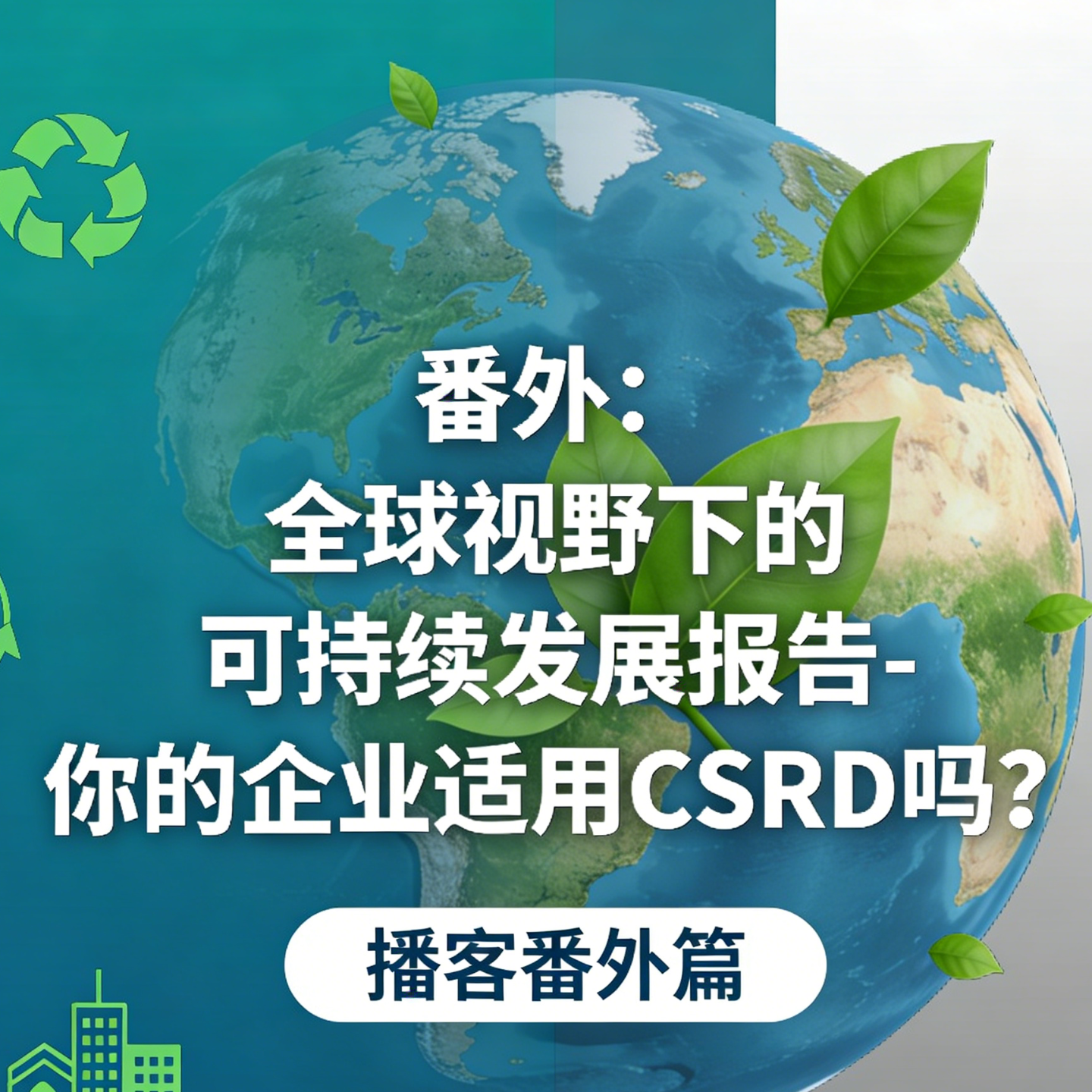 番外：全球视野下的可持续发展报告-你的企业适用CSRD 吗？ episode artwork