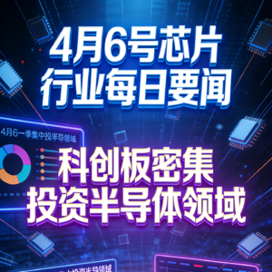 芯片行业每日要闻（20260406）