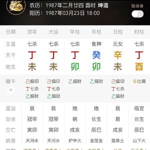 纠结内耗的身弱辛金女命八字案例解析丁卯癸卯辛未丁酉