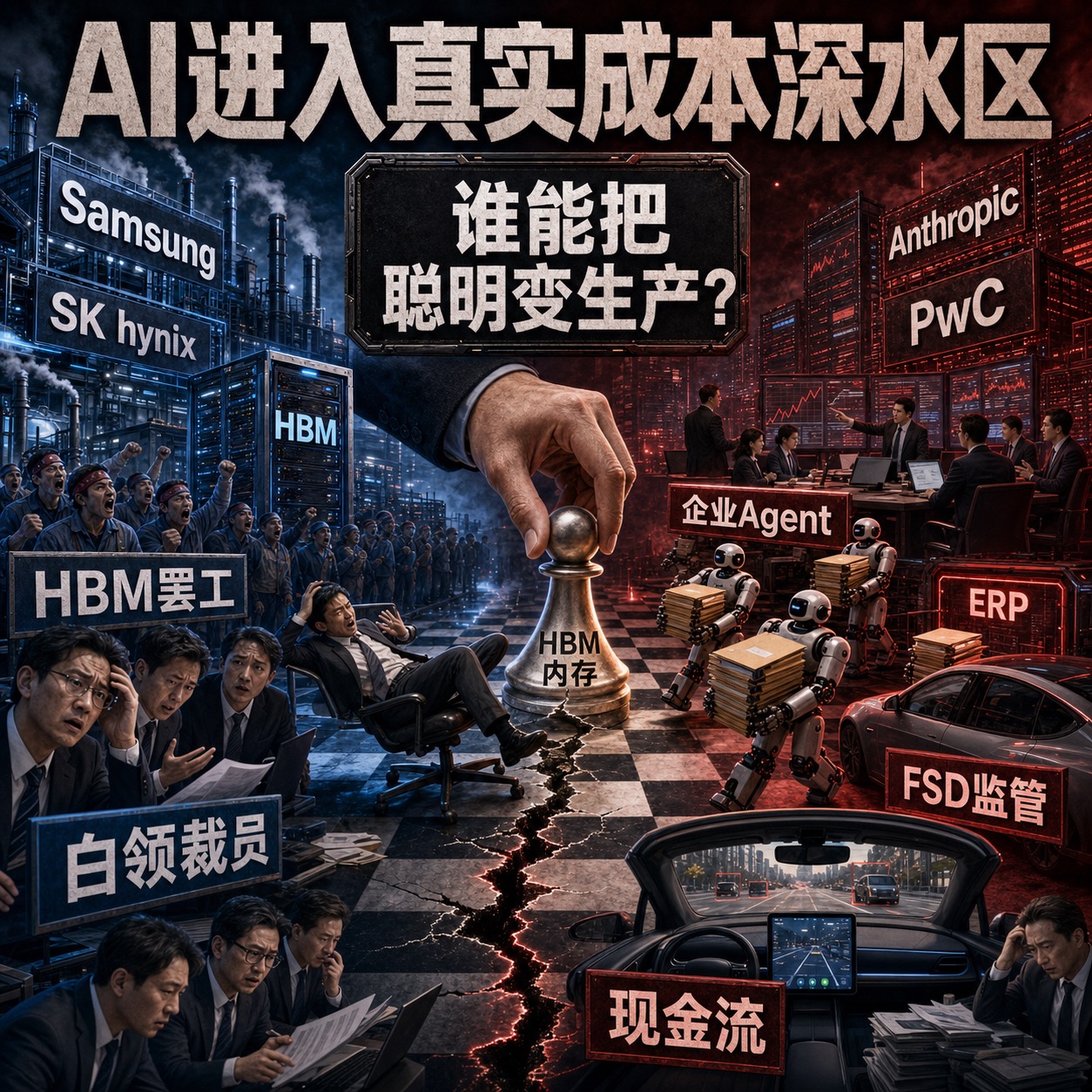 三星罢工卡住AI内存，企业软件让智能体直接办事 episode artwork
