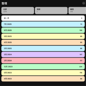 和混乱的照片备份体系和解了 📅 Aug.23