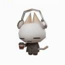 惊恐的油炸鸡屁股