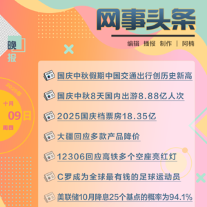1009晚报｜大疆回应多款产品降价;C罗成为全球最有钱的足球运动员