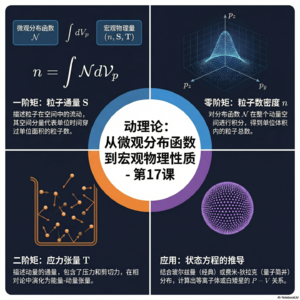《现代经典物理学》第17课-动理论：从微观分布函数到宏观物理性质