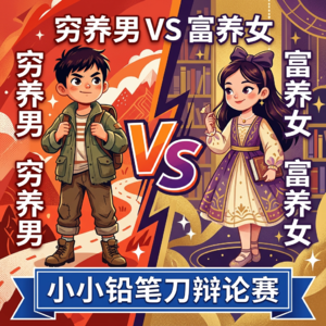 辩论:穷养男富养女