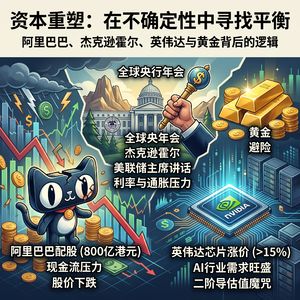 0824-阿里800亿配股、全球央行年会与英伟达涨价
