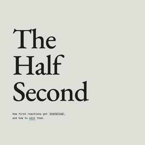 EP107: Deep into The Half Second | 意志力是最大的错觉 🎧