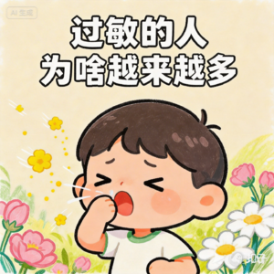 阿嚏↗↘全国过敏地图发布→为什么过敏的孩子越来越多？
