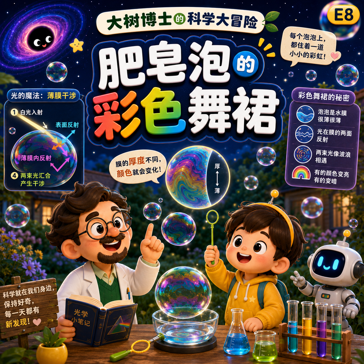 E8-肥皂泡的彩色舞裙｜科学 episode artwork