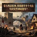 蒙古西征欧洲，铁骑踏平半个大陆，为何突然神秘撤军？#助眠 #历史故事 #睡前故事 #助眠故事