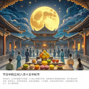 节日中的辽州｜八月十五中秋节