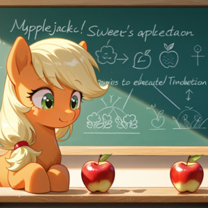 No.4 苹果嘉儿的可持续农业课：一场关于土地、雨水和小马智慧的演讲