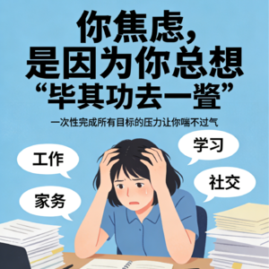 45-你焦虑，是因为你总想“毕其功于一役”