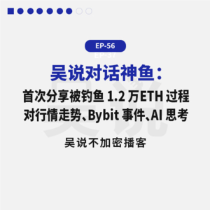 EP-56 吴说对话神鱼：首次披露被钓鱼 1.2 万 ETH 过程 对未来行情预测