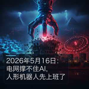 2026年5月：电网撑不住AI，人形机器人先上班了