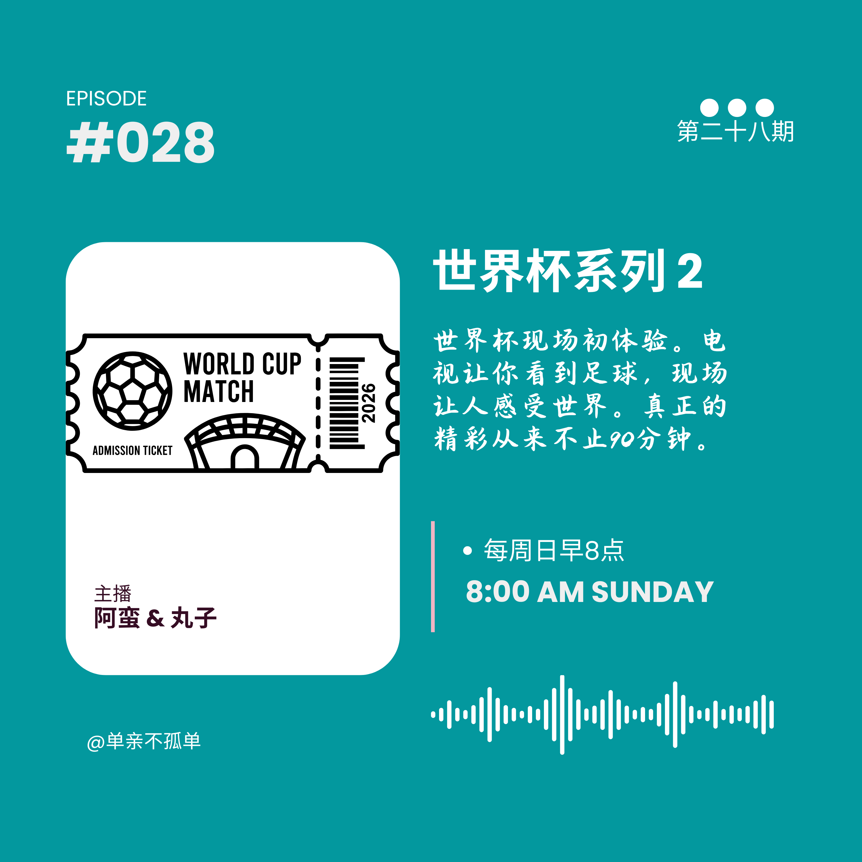 EP028 聊个球儿，世界杯系列2 episode artwork