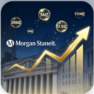 【摩根士丹利Q1财报】史上最强业绩！营收、利润双双创新高