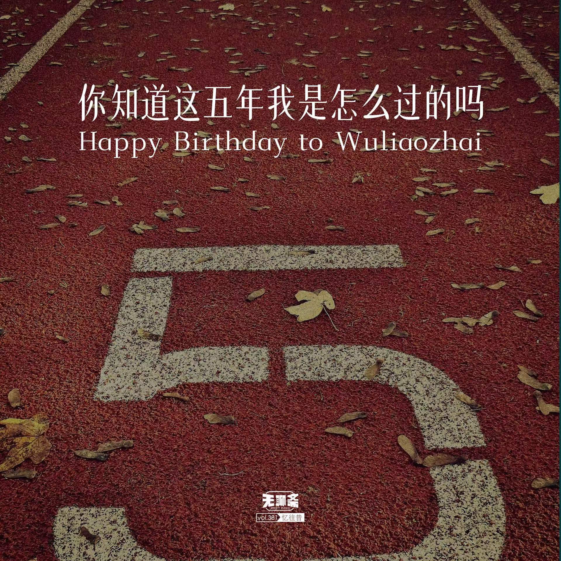 vol.381 你知道这五年我是怎么过的吗