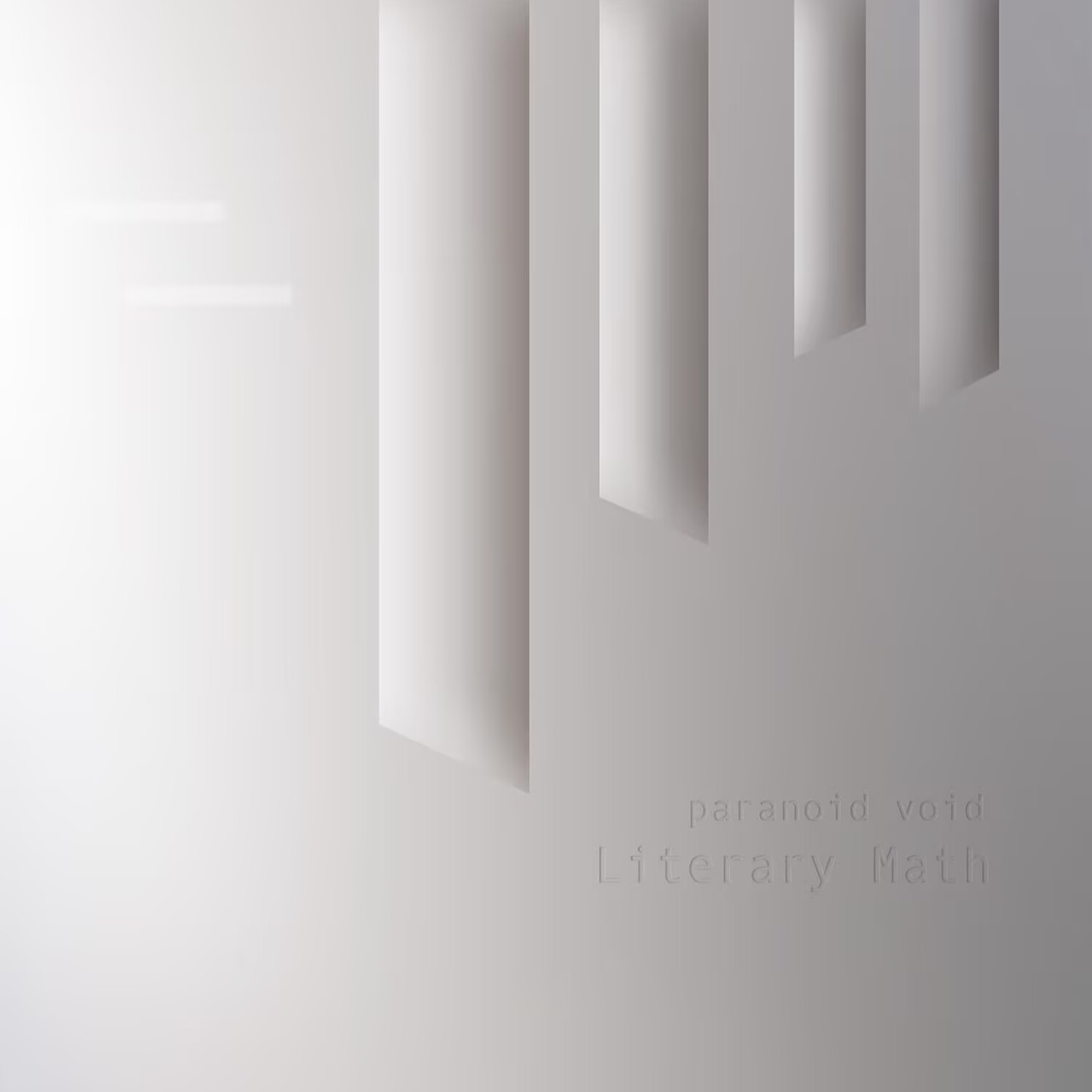 paranoid void - Literary Math episode artwork