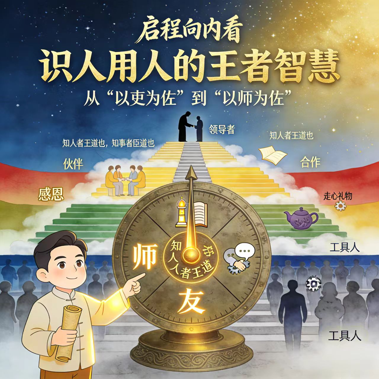 《启程向内看》- 如何识别真贵人，成为善用人才的智者 episode artwork