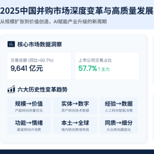 我国并购市场呈现六大变革