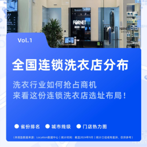 E22.全国连锁洗衣店分布简报