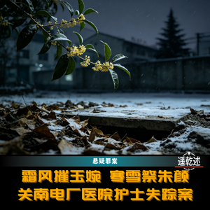 EP58｜悬疑罪案｜霜风摧玉婉 寒雪祭朱颜 — 关南电厂医院护士失踪案