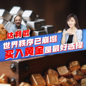 达利欧：世界秩序已崩塌 买入黄金是最好选择