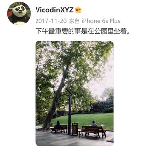 公园里正好
