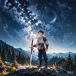 扛锄头的老邓头