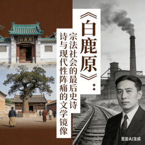 《白鹿原》：宗法社会的最后史诗与现代性阵痛的文学镜像