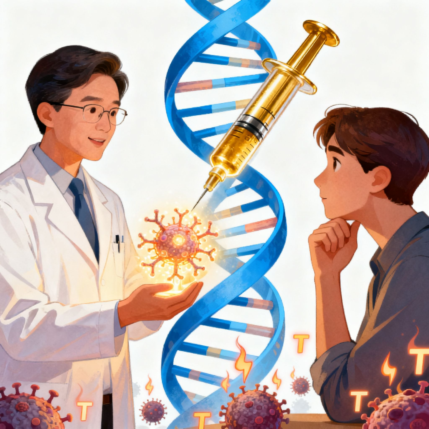 今天3分钟我们来聊聊癌细胞清零不是梦？树突疫苗来啦 episode artwork