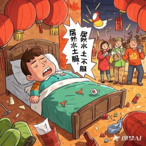 没想到过年回家第一道坎居然是水土不服！[吐槽脱口秀]