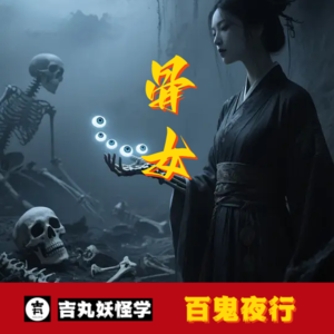 骨女：灯笼下的千年怨灵执念化妖的经典形象