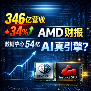 AMD 2025 财报拆解：346 亿美元背后是数据中心的双引擎