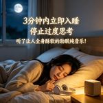 3分钟内立即入睡，停止过度思考，听了让人全身酥软的助眠纯音乐！