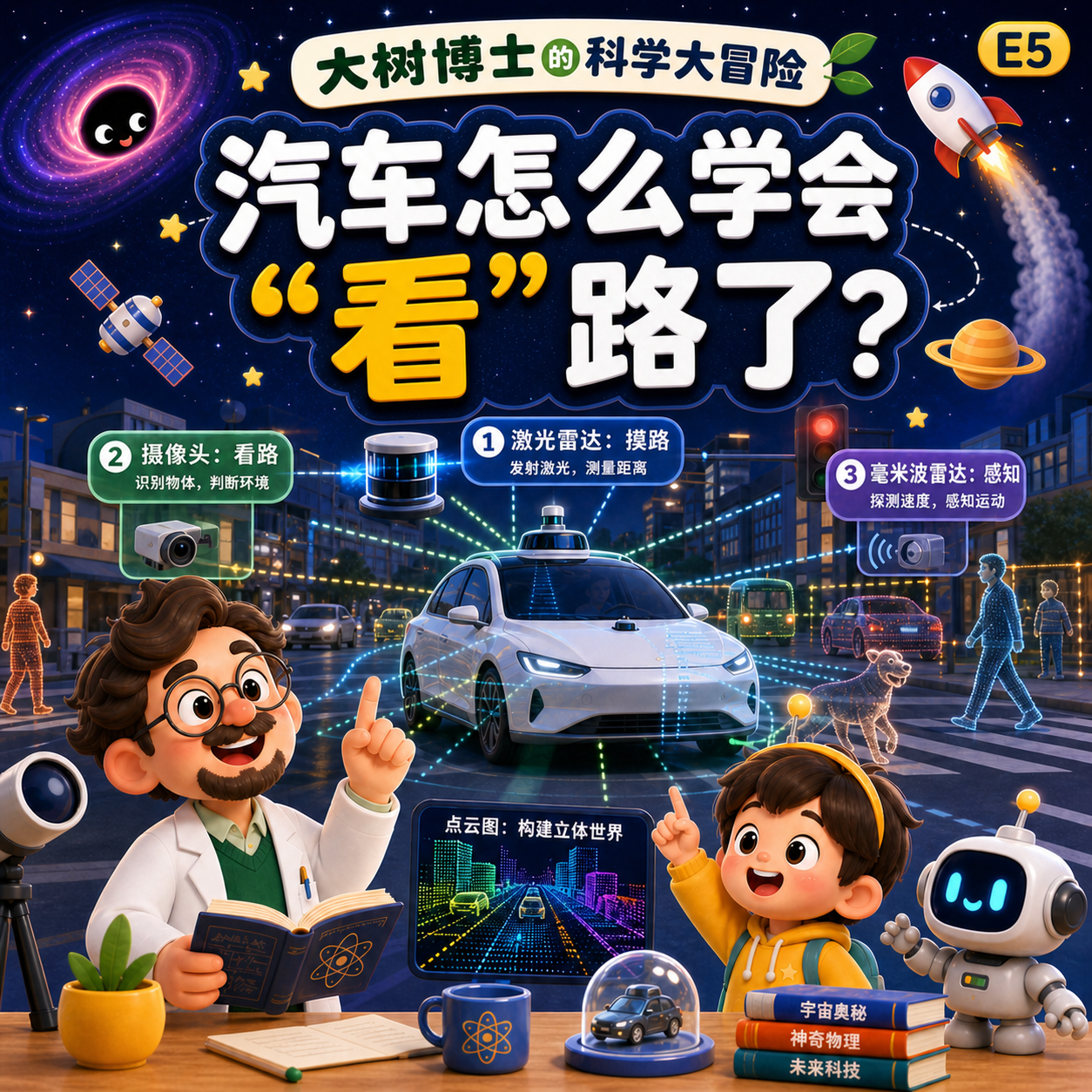 E5-汽车怎么学会“看”路了？ episode artwork